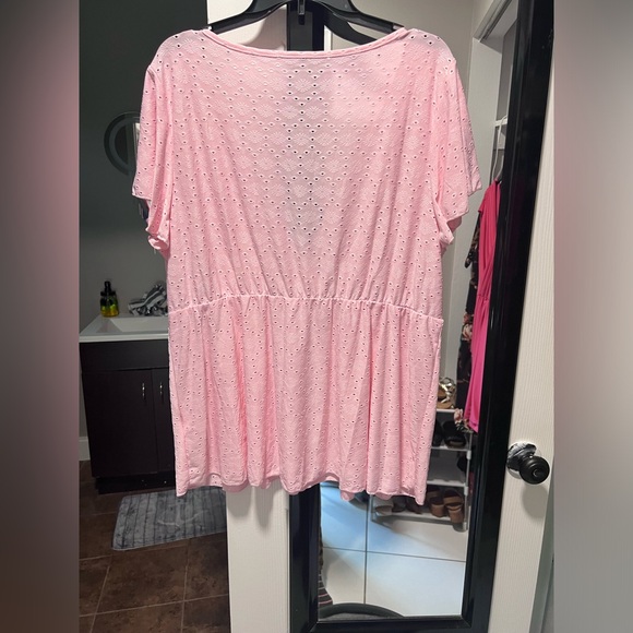 New Pink Blouse 3XL - Picture 2 of 3